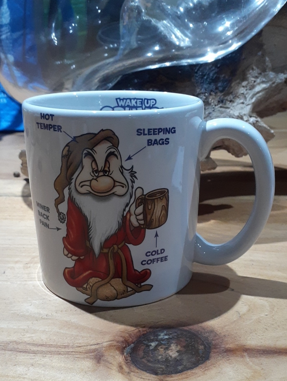 Disney Store Mug Wake Up Grumpy